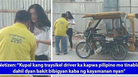 Pinoy driver kinantot ang pasaherong guro .